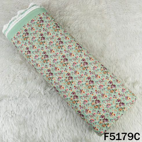 Digital Print Pashmina Fabric - F5179